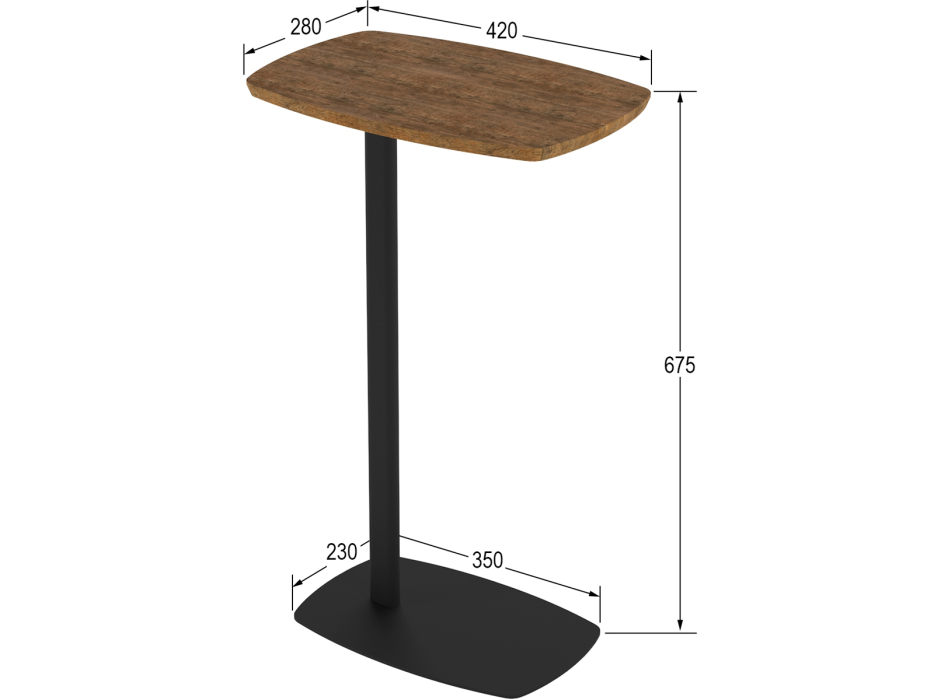 Журнальные столики, Придиванный стол ДЕЙ