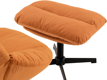 Кресло STOOL GROUP Оррелл с оттоманкой