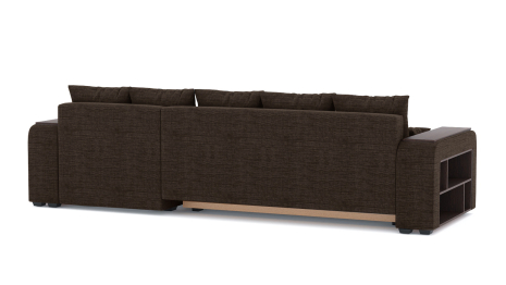 Диван-кровать угловой Дубай еврокнижка, рогожка