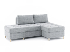 Диваны угловые в гостиную, Диван-кровать угловой Оливер 2 еврокнижка-трансформер, рогожка Люкс