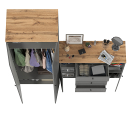 Шкаф для прихожей и большой комод Остин