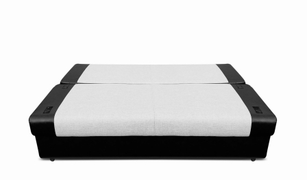 Диван-кровать еврокнижка, Амстердам мини 150, рогожка/экокожа