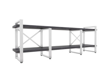 Тумба под ТВ Айсберг Лофт 160 белый