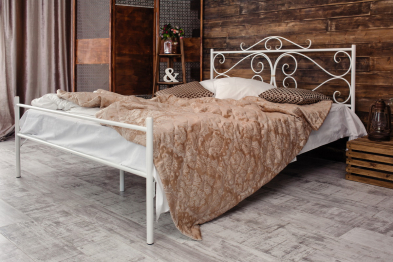 Кованая кровать Валенсия 1.8 с одной спинкой