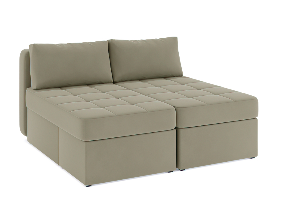 Диваны угловые в гостиную, Диван-кровать угловой Оливер еврокнижка-трансформер, велюр