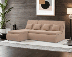 Диваны угловые в гостиную, Диван угловой Дубай (Велюр)