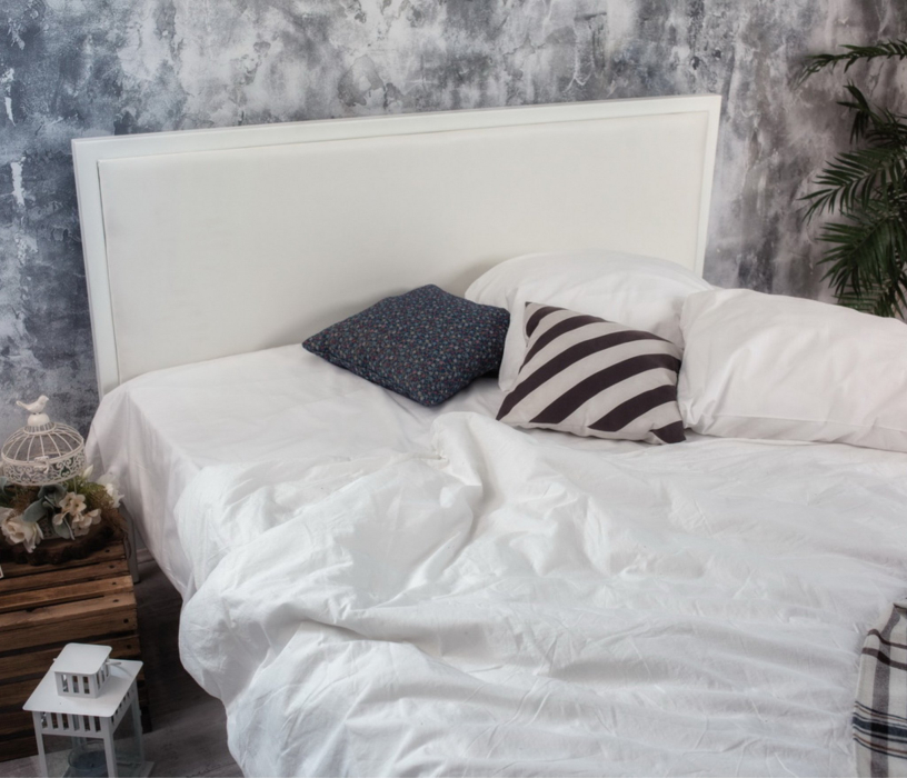 Кровати 180х200, Кровать в стиле лофт Лоренцо 1.8 (Белый)