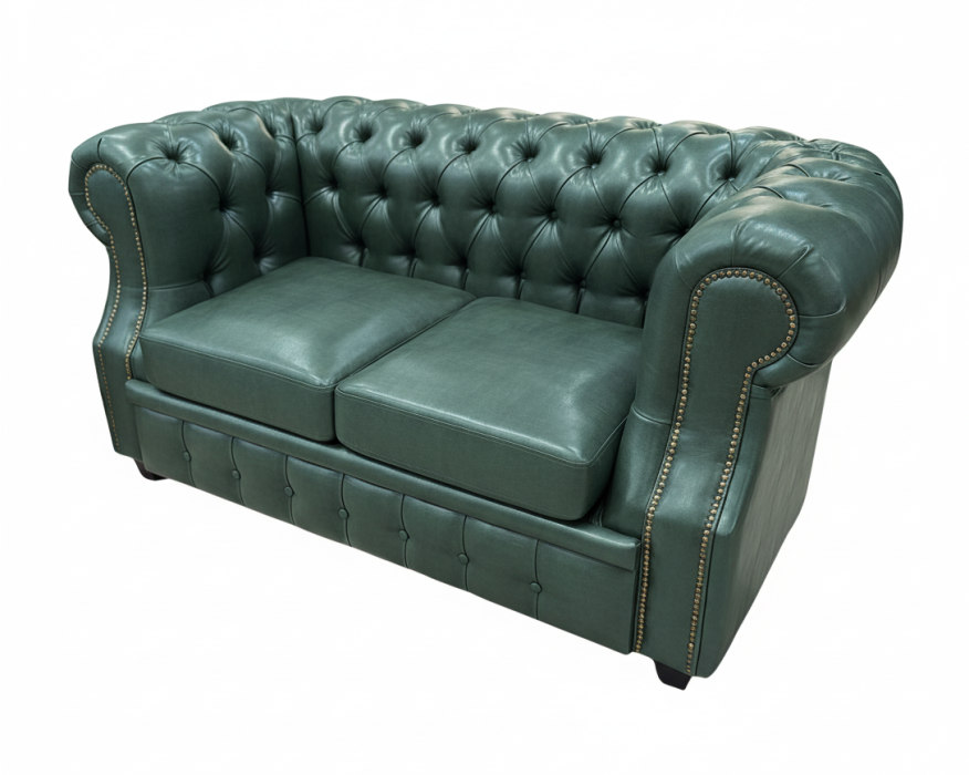 Диваны прямые, Диван Честер  Лофт 2-х местный, экокожа