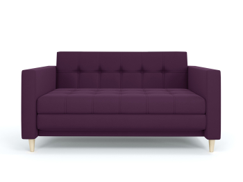 Диван-кровать еврокнижка Квадро, велюр