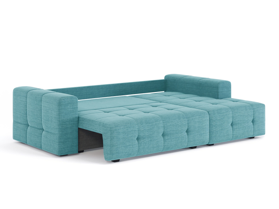 Диваны угловые в гостиную, Диван-кровать угловой Прадо, еврокнижка, рогожка