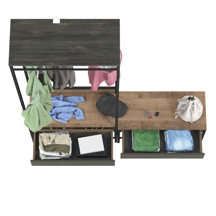 Прихожие, Прихожая Трувор 15.120 с обувницей с сиденьем