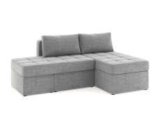 Диваны угловые в гостиную, Диван-кровать угловой Оливер еврокнижка-трансформер, рогожка