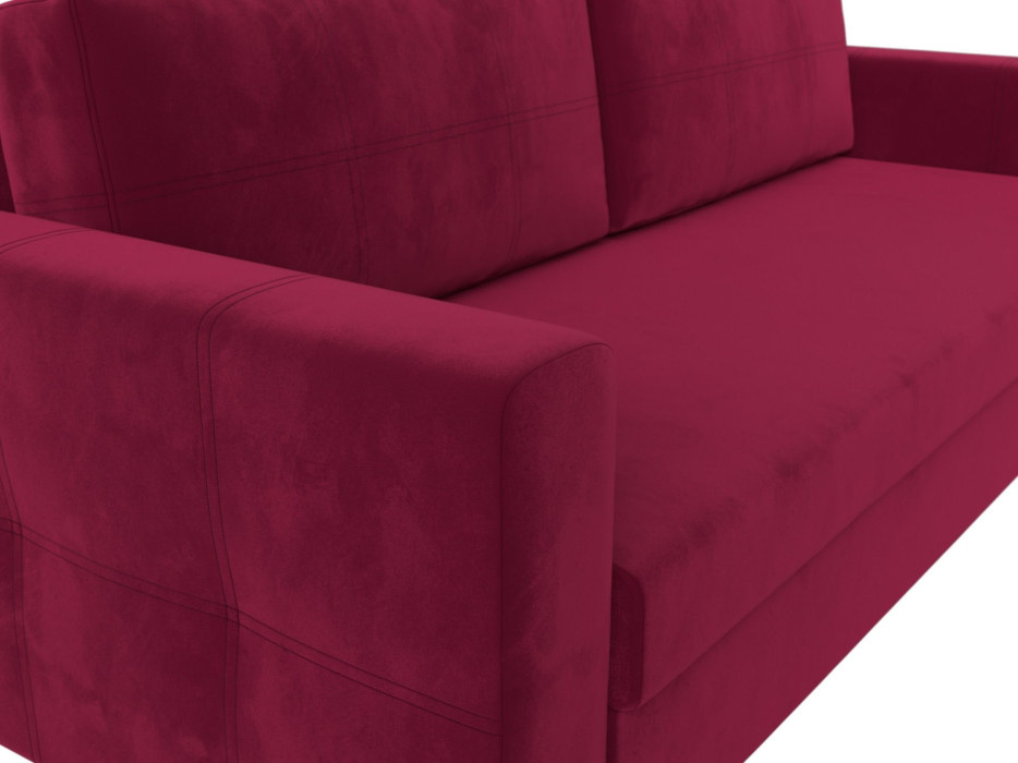 Диваны еврокнижки, Прямой диван Лига-006, микровельвет