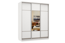 Шкафы-купе 3-х дверные, Шкаф-купе Премьер Лайт 29 (08;11;08) трехдверный