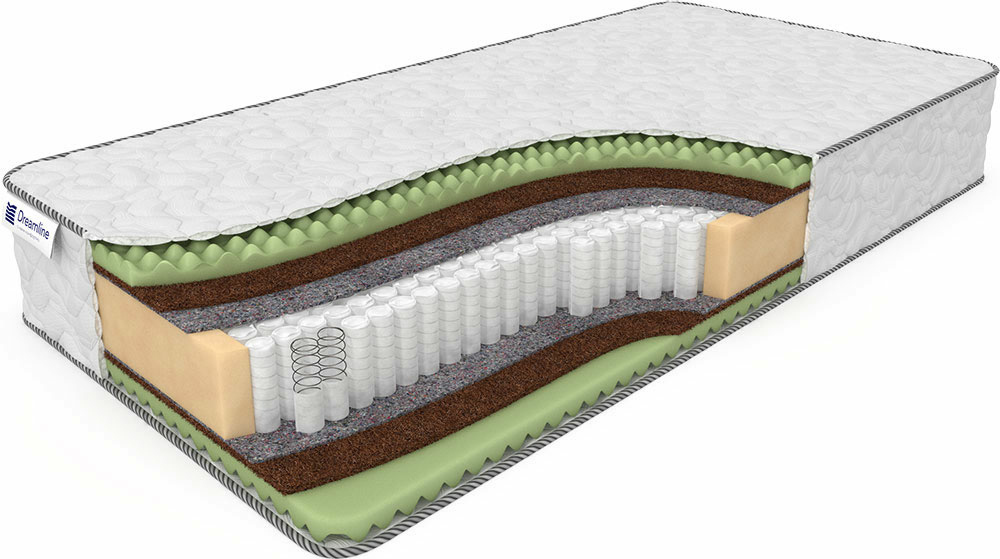 Другие размеры, Матрас DreamLine Space Massage S1000 1800x2000