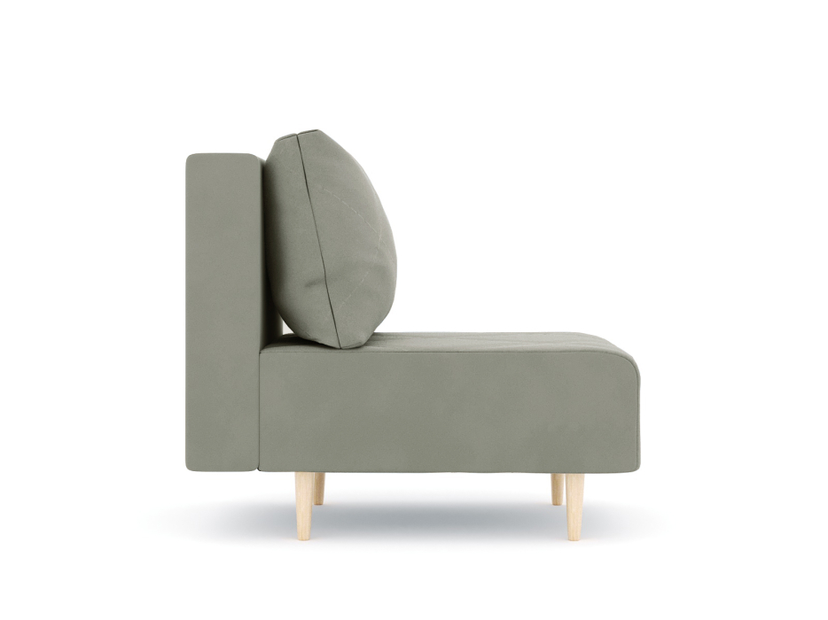 Кресло для отдыха, Кресло для отдыха Милли без подлокотников, велюр