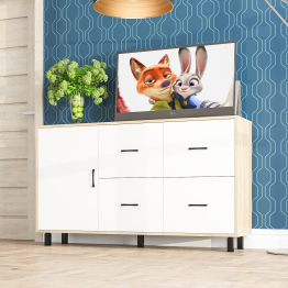 Комод-тумба 4-ре ящика и дверка РВК 125-1504