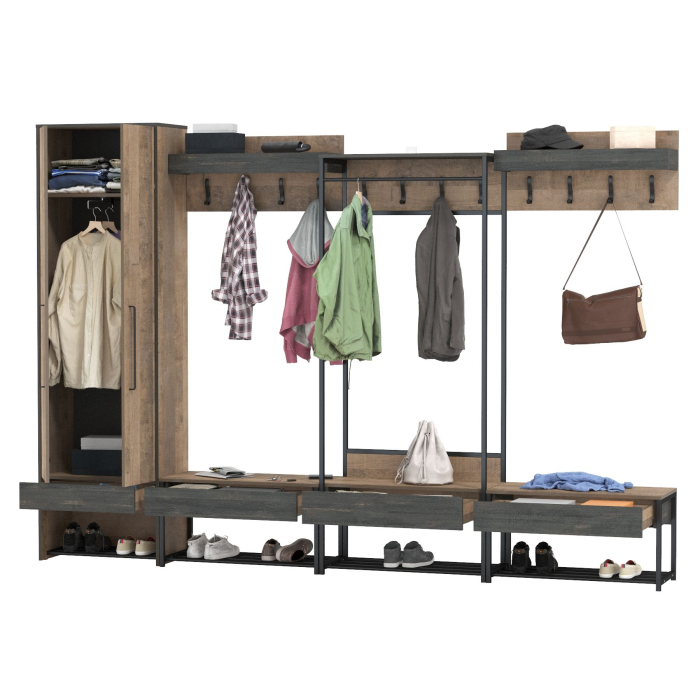 Прихожая, Набор мебели для прихожей из шести предметов Трувор