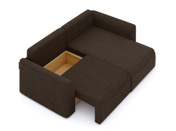 Диван-кровать угловой Рафаэль еврокнижка НПБ, рогожка