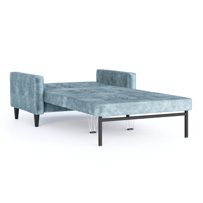 Диваны кровати прямые, Диван-кровать Этро Люкс, велюр