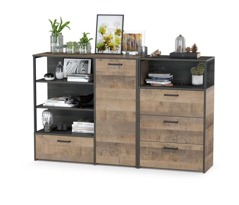 Комоды, Комод с комодом с ящиками Трувор