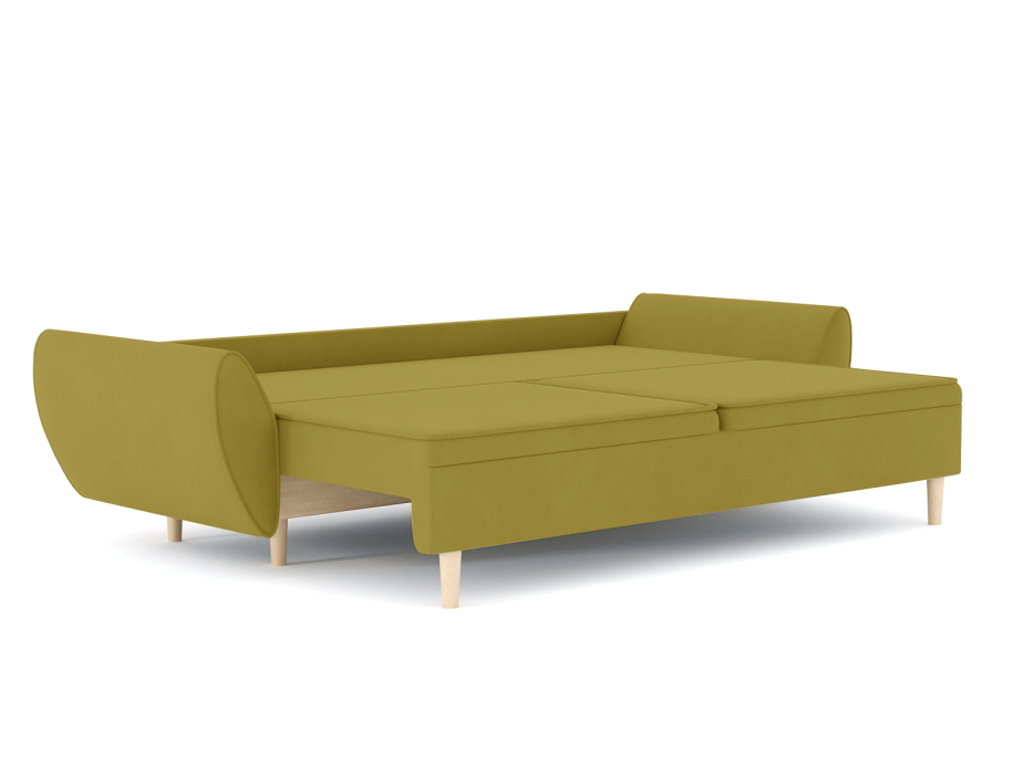 Диваны еврокнижки, Диван-кровать еврокнижка-пантограф, Кёртис, велюр