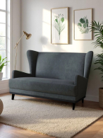 Дизайнерские диваны для гостиной, Диван прямой Вегас, велюр