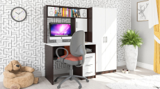 Прямые компьютерные столы, Стол компьютерный со шкафом СК-9