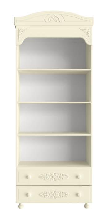 Шкафы пеналы, Шкаф-пенал открытый (Стеллаж) Ассоль плюс АС-3