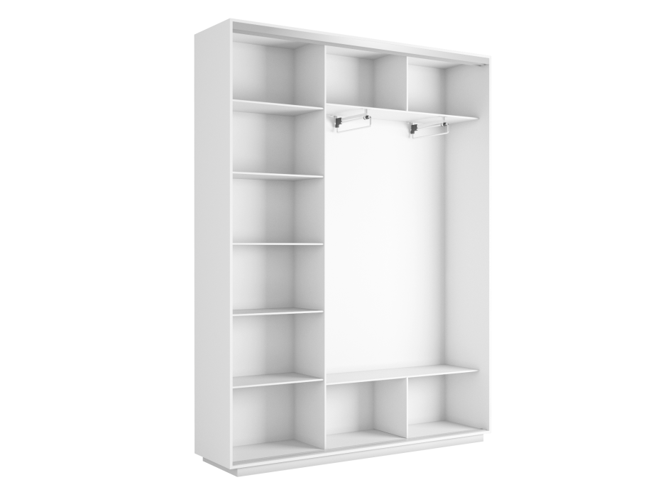 Шкафы-купе 3-х дверные, Шкаф-купе Экспресс Элемент трио 2400 x 2400 x 450