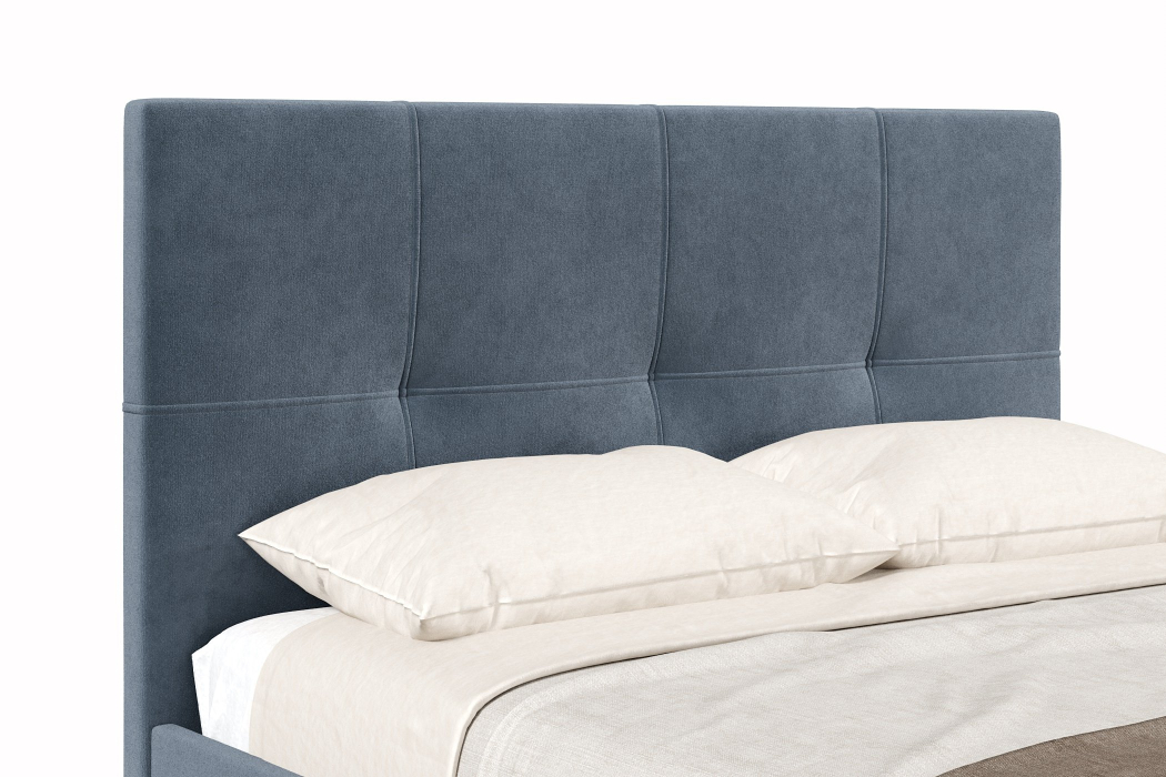 Мягкая кровать, Кровать Марсель 1600 с подъёмным механизмом, велюр