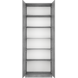 Шкаф распашной Локер Распашной/доп. полки 80х220х53