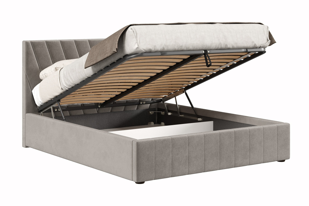 Мягкая кровать, Кровать Палермо 1600 с подъёмным механизмом