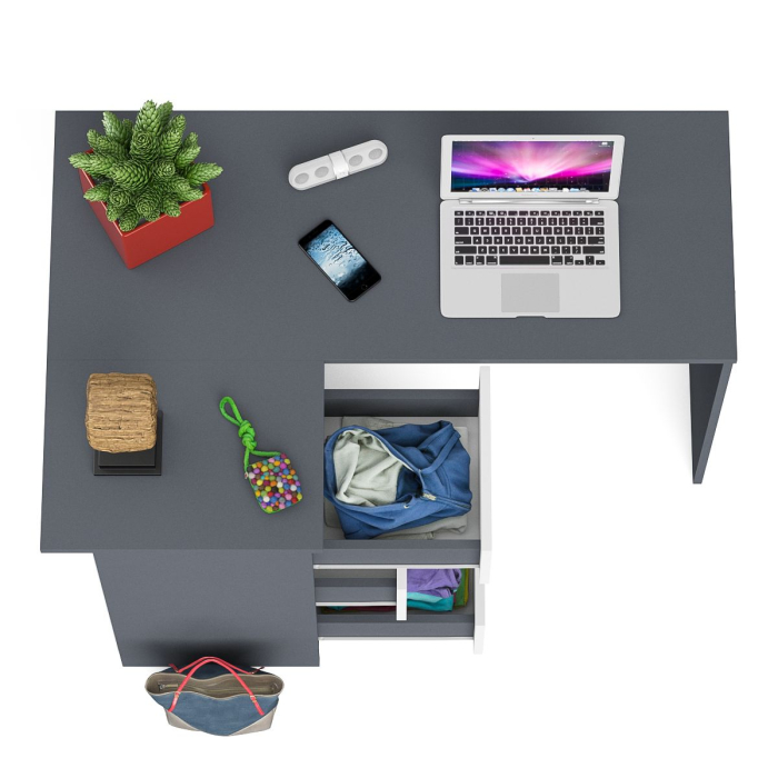 Детские столы, Угловой компьютерный стол Мори МС-16 левый