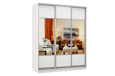 Шкаф-купе Премьер Лайт 24 (05;05;05) трехдверный