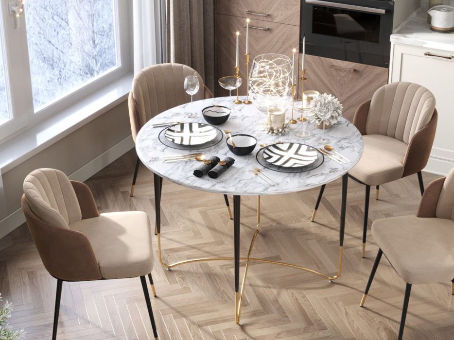 Обеденные столы, Стол обеденный STOOL GROUP Даймакс 110*110