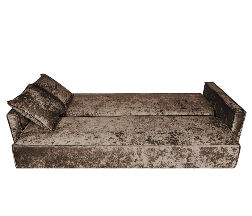 Диваны прямые, Диван-кровать книжка, Лофт с узкими боковинами 120, плюш