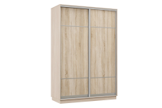Шкафы-купе, Шкаф-купе Премьер Лайт 11 (08;08) двухдверный