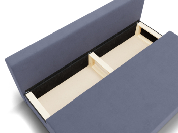 Прямой диван Сияние,еврокнижка,велюр