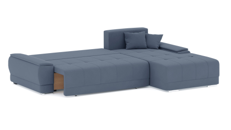 Диван-кровать угловой Нордвикс ПБ, велюр