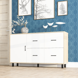 Комод-тумба 4-ре ящика и дверка РВК 125-1504