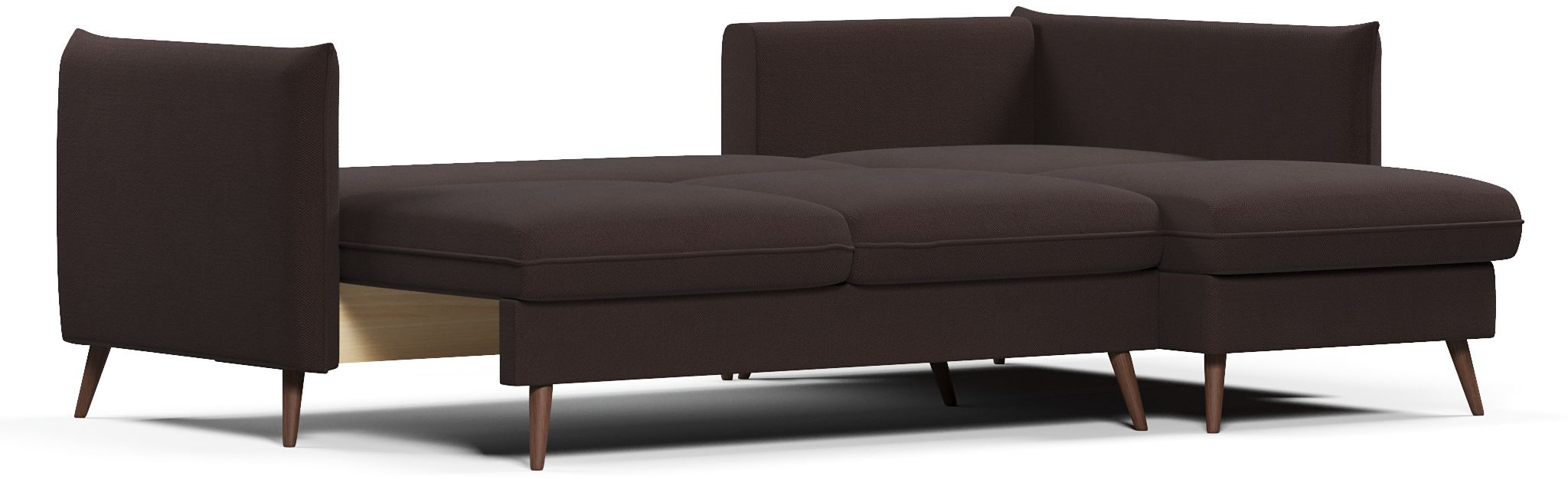 Диваны угловые, Диван угловой Пекин еврокнижка, велюр