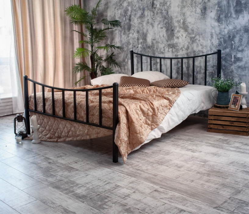 Кровати 160 см, Кровать в стиле лофт Ринальди 1.6