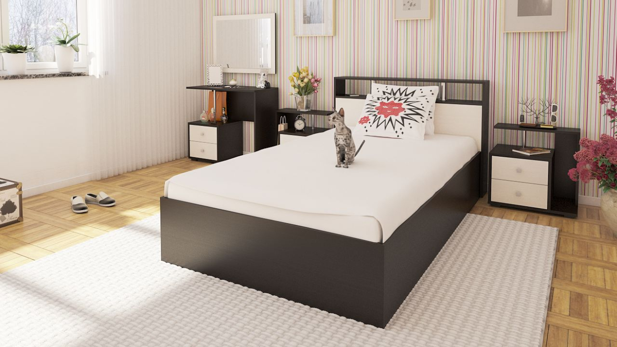 Спальные гарнитуры, Спальный гарнитур Камелия №6