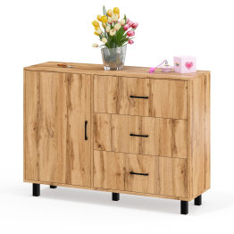 Комод-тумба три ящика и дверка РВК 122-1204