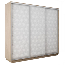 Шкаф-купе Экспресс 3-х дверный Фотопечать Калейдоскоп Стекла 210х60х240