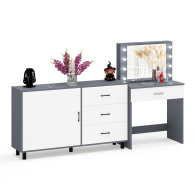 Туалетные столики, Комод ящики и дверка 122-1504 и туалетный столик с подсветкой СТ-4