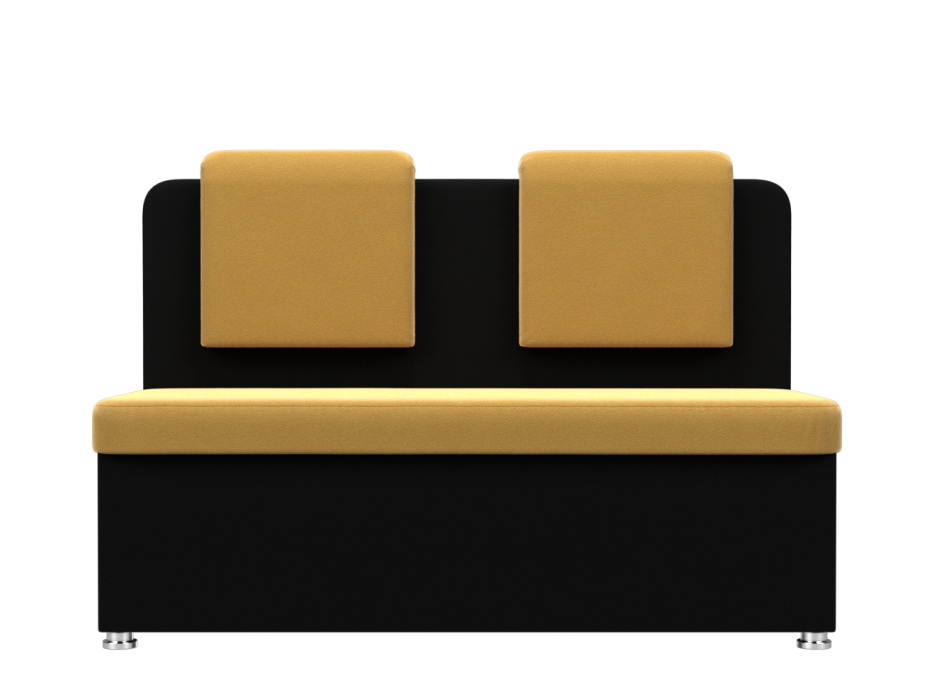 Диваны прямые кухонные, Диван кухонный прямой Маккон 2-х местный, микровельвет