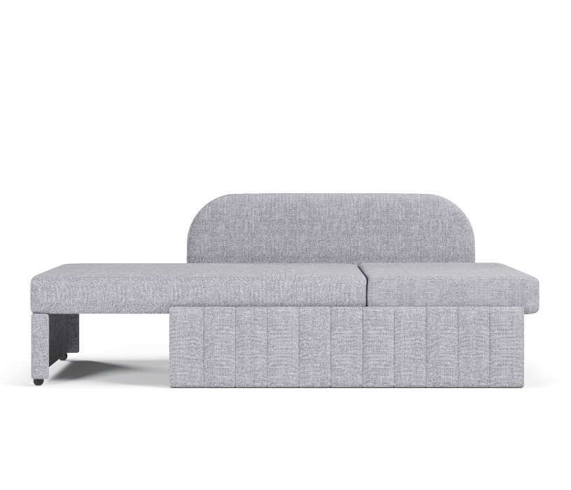 Диваны прямые кухонные, Кушетка Кларисс, рогожка