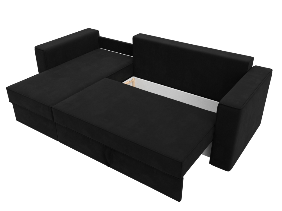 Диваны угловые в гостиную, Угловой диван Принстон левый угол, микровельвет